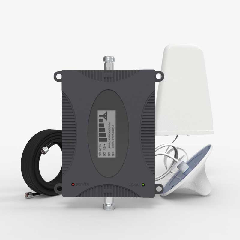Lintratek mobile signal booster 800 1800 2100 3g 4g lte signal band repeater mobile signal booster network